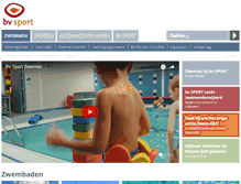 Tablet Screenshot of bvsport.nl